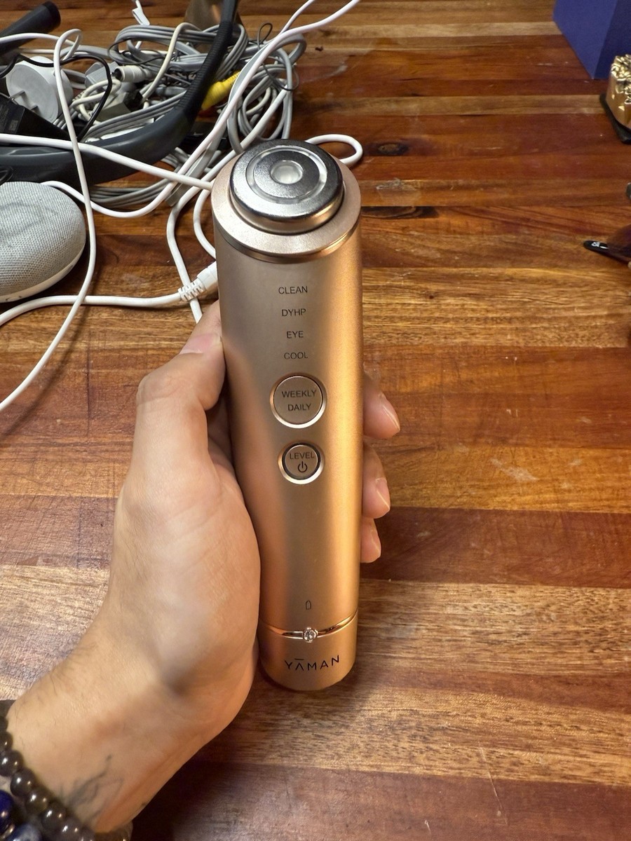 YA-MAN RF Facial Device Photo Plus Shiny Champagne Pink M18YL RARE