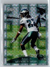 2009 Topps Chrome #TC65 Asante Samuel Xfractors S.63