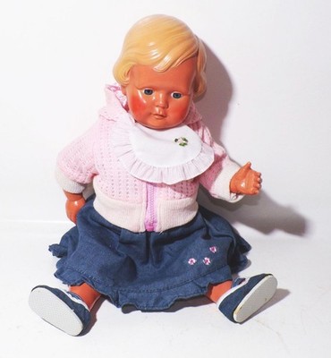 Alte Cellba Puppe Zelluloidpuppe vintage
