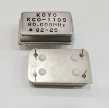 4PCS 80MHZ 80.000MHZ Crystal Clock Oscillator HCMOS 5V rectangle DIP14/DIP-14