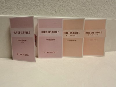 Givenchy Irresistible EDP + Nectar Perfume Sample Spray Lot 4 x 1ml Vials