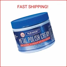Blue Magic 400 Metal Polish Cream Non-Abrasive Tarnish and Oxidation Remover for