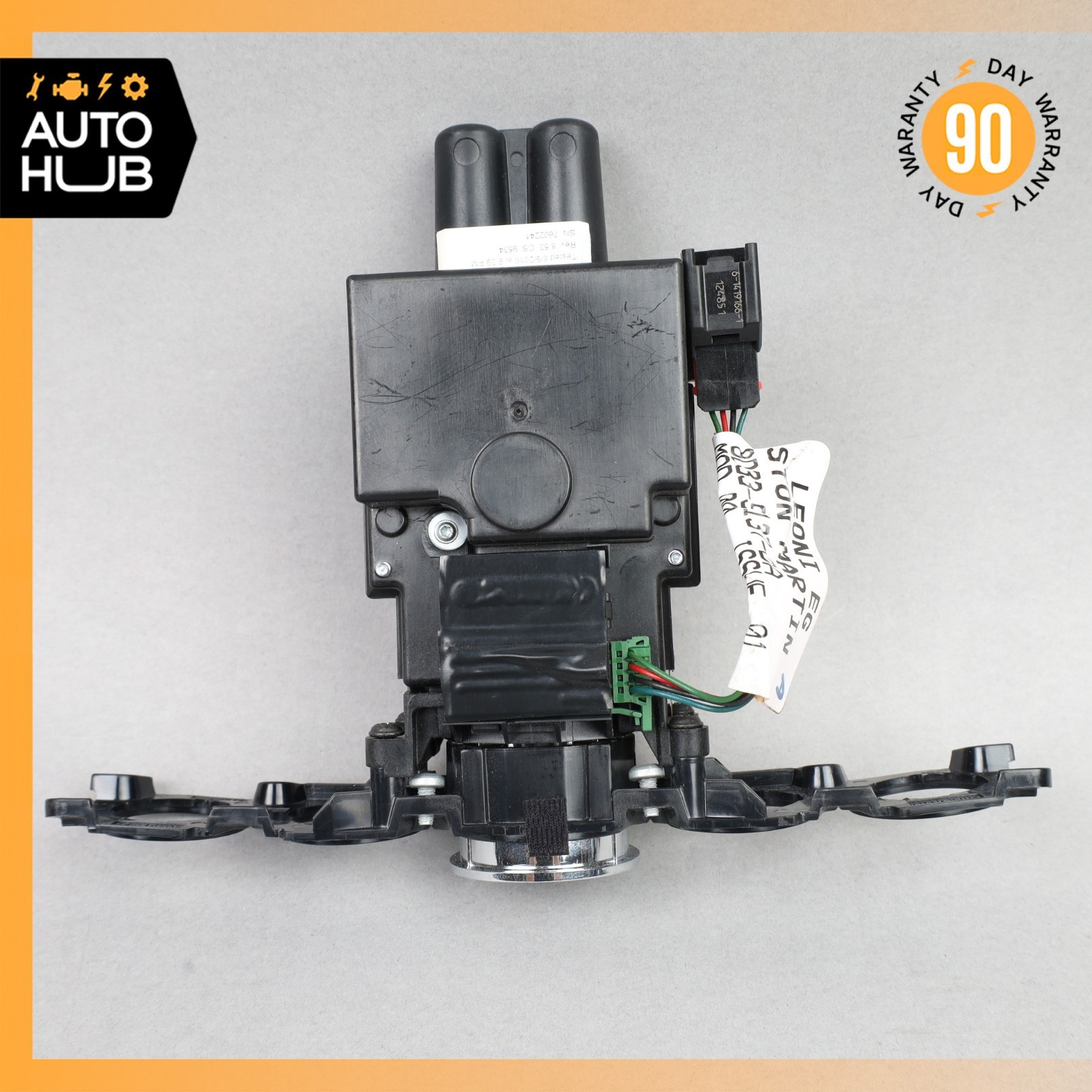 09-15 Aston Martin DB9 Vantage Ignition Switch Key Cylinder Holder Switch OEM