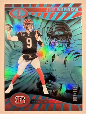 2024 Panini Illusions - Joe Burrow #16 Trophy Collection Teal /175