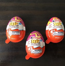 Kinder Joy Eggs, Lot Of 3, Spring Easter 2025 Toy