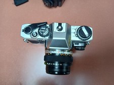 Olympus OM10 35mm SLR Film Camera with 50mm  & 80-200mm lenses