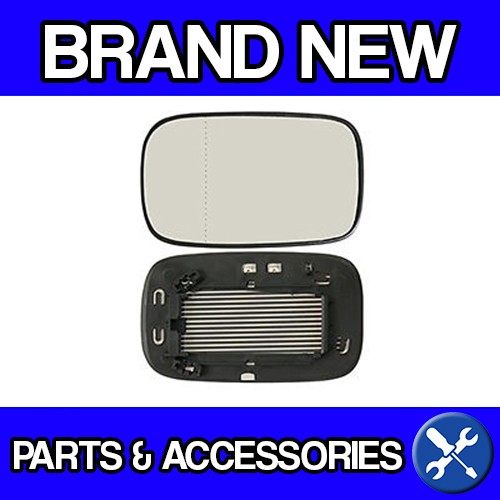 For Volvo S40, V50 (04-06) Electric Door Wing Mirror Glass (Right)
