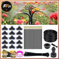 BewäSserungssystem 15M Schlauch Mit 15 DüSen TropfbewäSserung FüR Garten