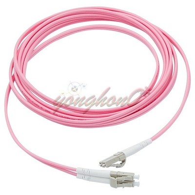 1M LC UPC to LC UPC Duplex OM4 Multimode 3.0mm Fiber Optic Patch Cord Cable *kk