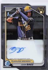 Juan Baez 2024 Bowman Chrome #CPA-JBA Prospect Autographs Auto