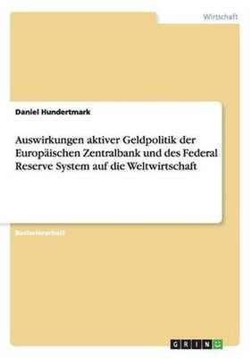 #ad Auswirkungen Aktiver Geldpolitik Der Europaischen Zentralbank Und Des Federal Re AU $61.70