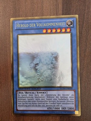 Yu-Gi-Oh! GLD5-DE030 Herold der Vollkommenheit Ghost Rare NM