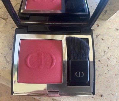 DIOR Rouge Blush kompaktes Rouge mit Pinsel und Spiegel Farbton 999 (Satin) 6 g