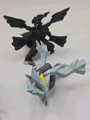Pokemon Anime Yveltal Kyurem Zekrom Reshiram Figures Lot - Picture 2 of 4