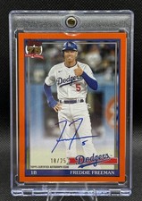 2026 Topps Baseball 1991 Autographs Freddie Freeman Autograph /25 Dodgers