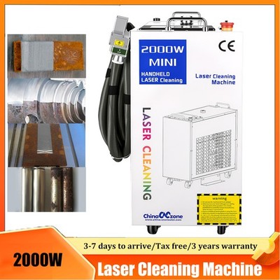 2000W Laser Cleaning Machine Dual Pendulum For Metal Cleaning Laser Cleaner