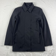 Prada Black Jacket women Size 40 Designer Coat Luxury Made in Italy