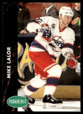 1991-92 Parkhurst Mike Lalor Winnipeg Jets #427