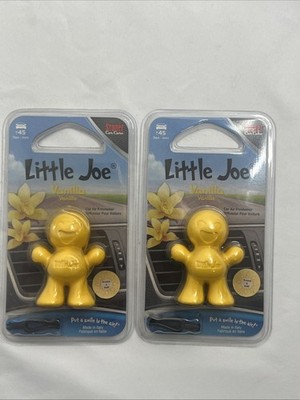 (2) Little Joe Car Care Air Freshener - Clips to A/C Air Vent Vanilla