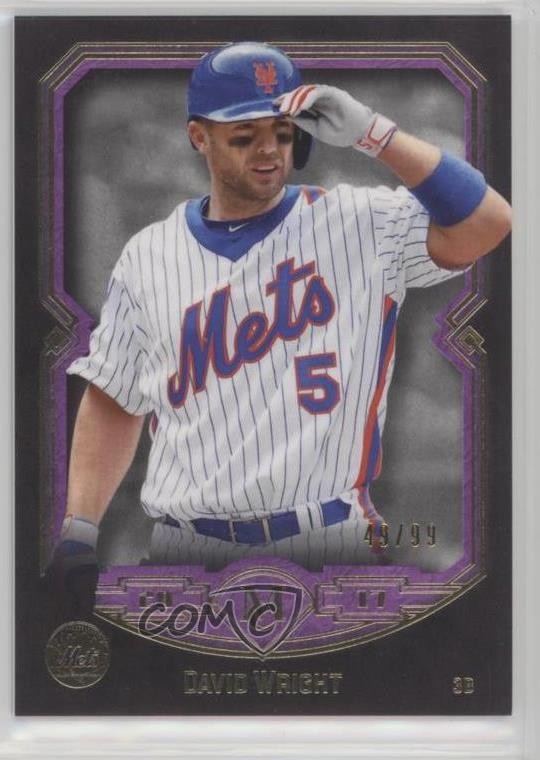 2017 Topps Museum Collection Amethyst Purple 49/99 David Wright #57 2rz