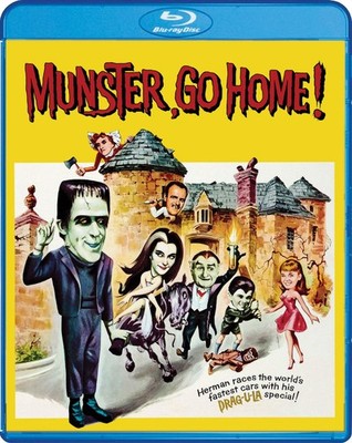 MUNSTER GO HOME! 1966 BLU-RAY SHOUT! FACTORY FRED GWYNNE YVONNE DE CARLO NEW