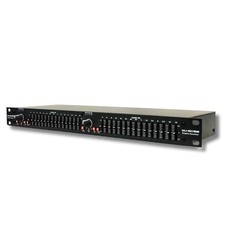 MU-EQ15B Professional Dual 15-Band Stereo Graphic Digital Equalizer Crystal Clea