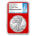 2022-W $1 1-oz Proof American Silver Eagle Congratulations Set NGC PF70UC FDI