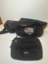 ABU GARCIA Waterproof Fishing Tackle Bag Pockets Waist & Packit Freeze Bag Lot 2