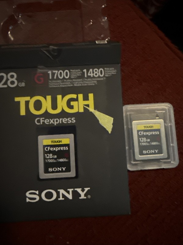 Sony TOUGH Series CFexpress Type B 128GB Card CEB-G128 1700/1480MB/s