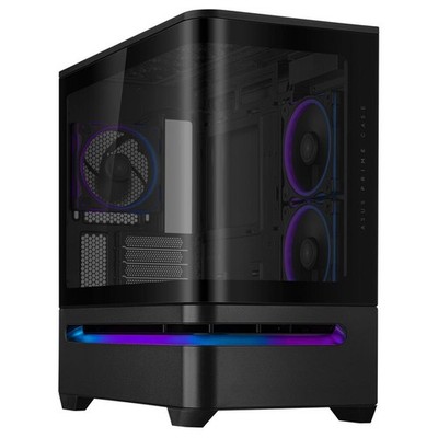 ASUS Prime AP202 ARGB mATX PC Gehäuse mit Panorama Glas GPU bis 420 mm