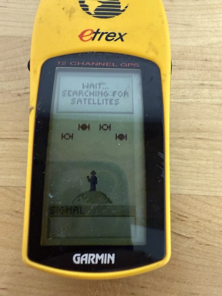 Garmin Etrex 12-Channels 2.6" Display Handheld GPS Waypointer Tested and Working - Image 2 of 3