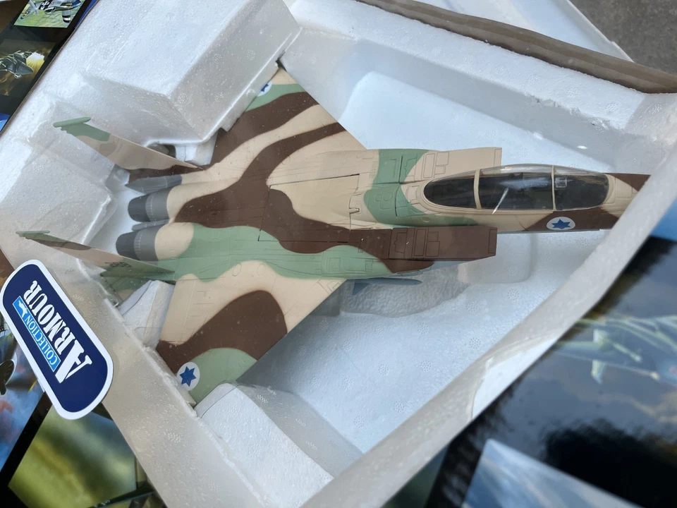 FRANKLIN MINT F-15 ISRAEL AIR FORCE, "B11E757", 1:48 - Image 4 of 4