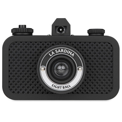 Lomography La Sardina 8 Ball Edition 35mm Point and Shoot Analog Film Camera