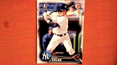 2016 Bowman Draft #BD-18 Nick Solak