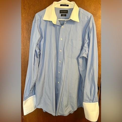 Paul Fredrick button down long sleeve dress shirt