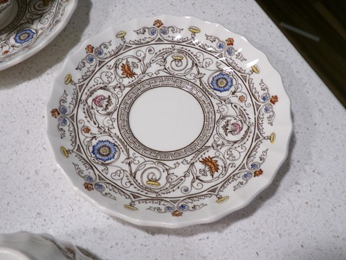 SPODE COPELAND FLORENCE LOT OF 8 DEMITASSE CUPS AND SAUCERS - Picture 6 of 6