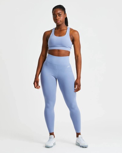 AYBL Womens Small Core Sports Bra Gym Steel Blue Size S SM - Picture 4 of 7