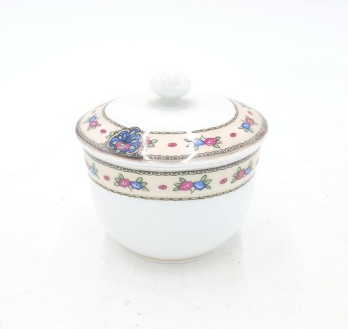 Art Deco Union T Porcelain Dresser Vanity Ware - set of 3 - Picture 5 of 12