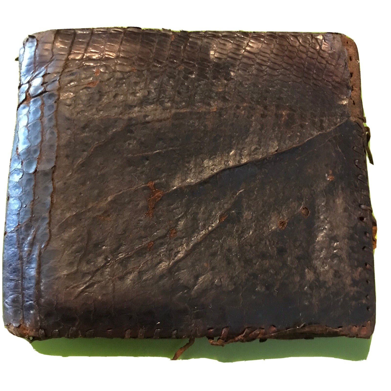 Antique Mens leather Wallet eBay