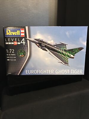 REVELL 03884 EUROFIGHTER GHOST TIGER MODEL KIT-NIB-1:72 SCALE