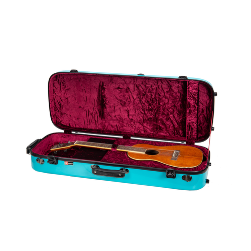 Crossrock Bariton Ukulele Koffer Hartschale mit TSA Schloss - 100% Fiberglas - Bild 21 von 38