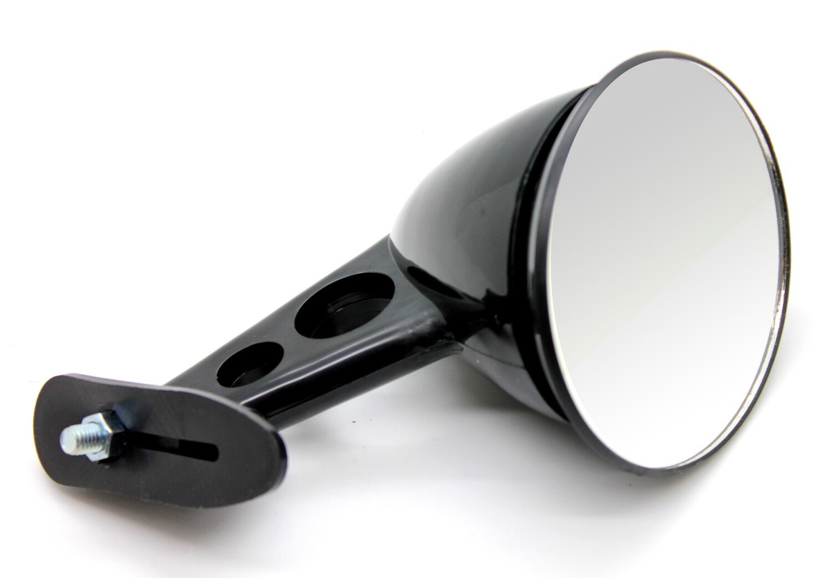 New Black Front Fender Mount Side View Mirror Set JDM Racing-Style