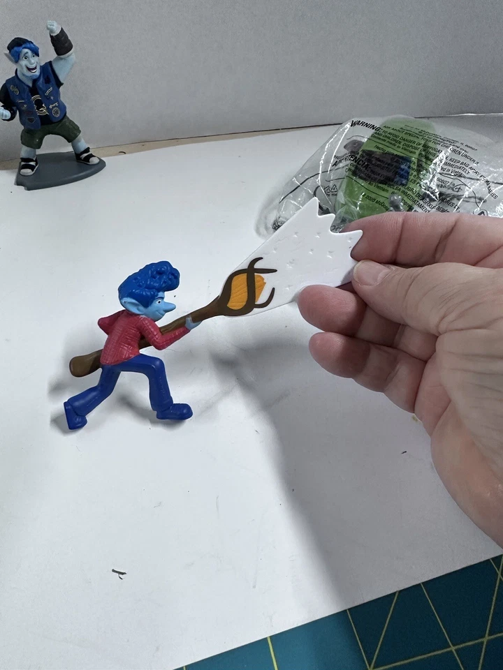 Disney Onward Movie Mcdonalds Lot Of 4 Figurines Cake Topper - Image 4 of 4