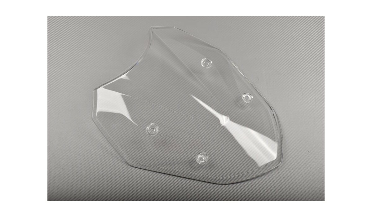 Cúpula de haute qualité en carbone gris clair et bulle claire pour BMW S1000XR - 3