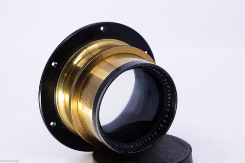 hugo meyer 36cm f5.5 dopplel plasmat - plasmatlinse 62cm f11 brass lens c1c