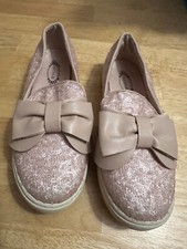 Joyfolie Girls Flats Tennis Shoes KYLIE Size 2 Youth Y2 Sequins Bow