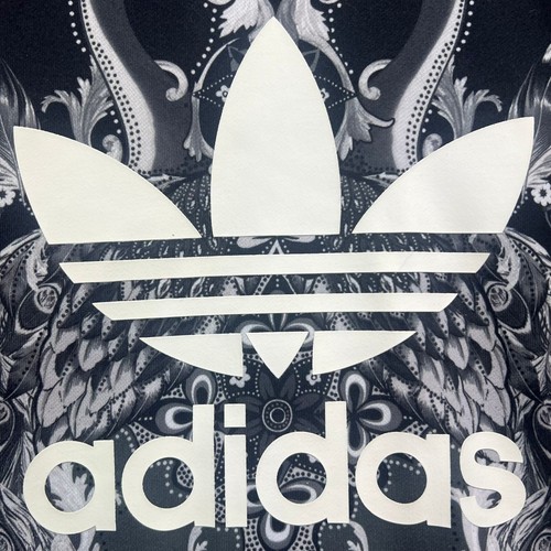ADIDAS FARM RIO Sweatshirt UK 12 M PAVAO Peacock Bird Originals AOP Paisley Boho - Picture 7 of 12