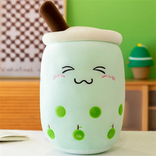 Bubble Tea Kuscheltier Plüschtier Boba Tee Kissen Plushie Plüsch Kissen Puppe DE - Bild 36 von 46