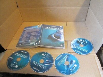 Shark Week: 20th Anniversary Collection (DVD, 4-Disc Set) Discovery Channel