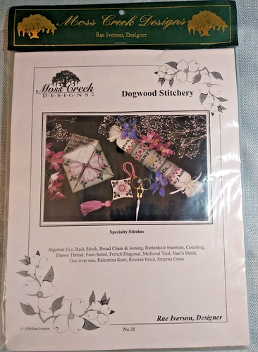 Moss Creek Designs Rae Iverson Designer Dogwood Stitchery Counted 
